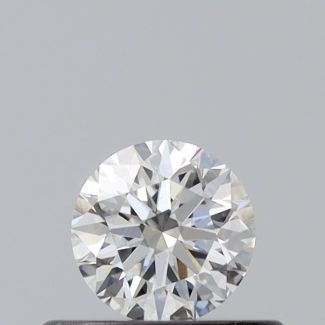 0.3 Carat Round F VVS1 VG EX GIA Natural Diamond