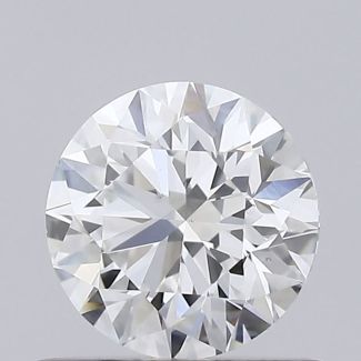 0.62 Carat Round G VS2 EX GIA Natural Diamond