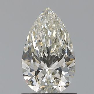 0.83 Carat Pear H VVS2 - EX VG IGI Natural Diamond