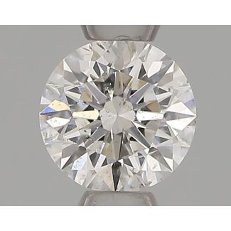 0.32 Carat Round G SI2 EX GIA Natural Diamond