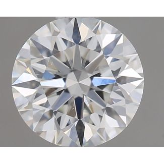 0.95 Carat Round D VS2 EX GIA Natural Diamond