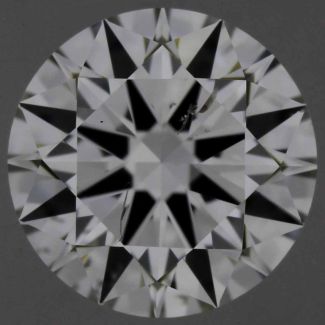 0.50 Carat Round E SI2 EX GIA Natural Diamond