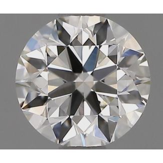 0.80 Carat Round G VVS1 EX IGI Natural Diamond