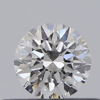 0.30 Carat Round E VVS2 EX GIA Natural Diamond