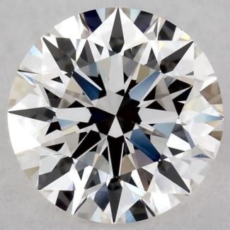 0.58 Carat Round G VVS1 EX GIA Natural Diamond