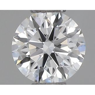 0.30 Carat Round H IF EX GIA Natural Diamond