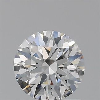 0.70 Carat Round F VS1 EX GIA Natural Diamond