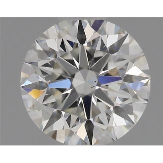 0.5 Carat Round G VS1 EX HRD Natural Diamond