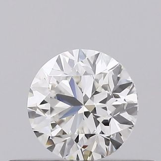 0.3 Carat Round H VVS2 VG EX GIA Natural Diamond