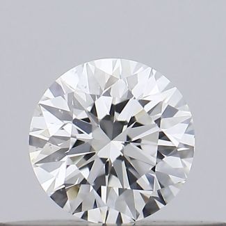 0.23 Carat Round G VS2 EX GIA Natural Diamond