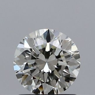 0.91 Carat Round J VVS1 VG EX GIA Natural Diamond