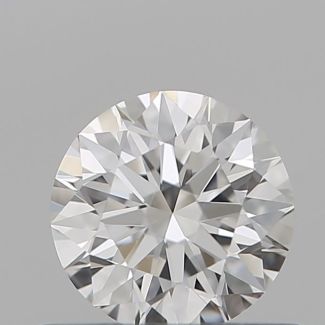 0.5 Carat Round E IF EX GIA Natural Diamond