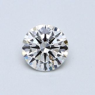 0.5 Carat Round H SI1 VG EX GIA Natural Diamond