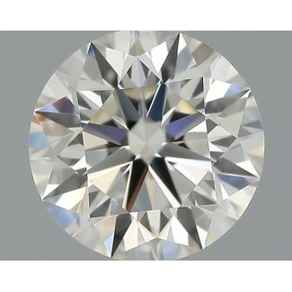 0.5 Carat Round H VS1 EX IGI Natural Diamond