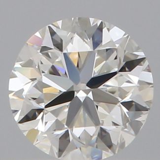 0.40 Carat Round H VVS2 VG EX GIA Natural Diamond