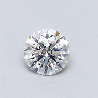 0.5 Carat Round E VS2 EX GIA Natural Diamond