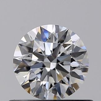 0.45 Carat Round D VS1 EX GIA Natural Diamond