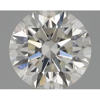 0.30 Carat Round G VS2 EX IGI Natural Diamond