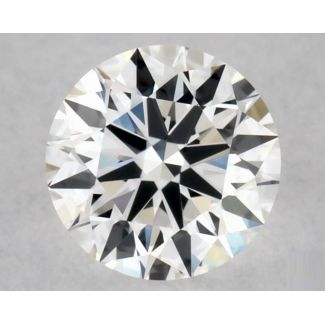 0.33 Carat Round G VVS1 EX GIA Natural Diamond