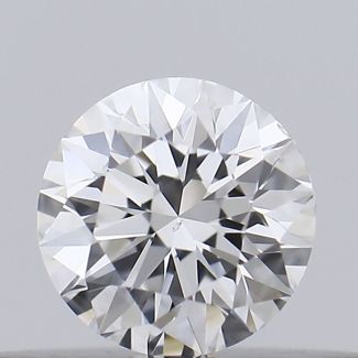 0.19 Carat Round E VS1 EX GIA Natural Diamond