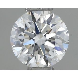 0.37 Carat Round D VS1 EX GIA Natural Diamond