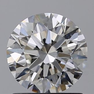 1.23 Carat Round H VS2 EX GIA Natural Diamond