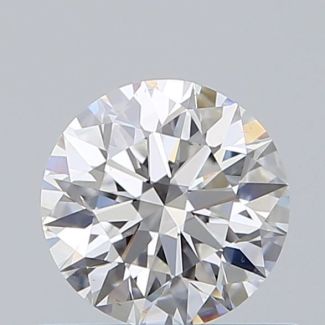 0.54 Carat Round E VS2 EX GIA Natural Diamond