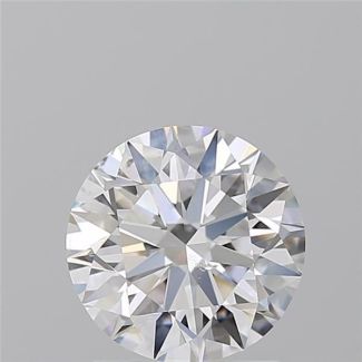 1.7 Carat Round D SI2 EX GIA Natural Diamond