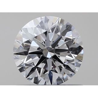 0.61 Carat Round D SI1 EX GIA Natural Diamond