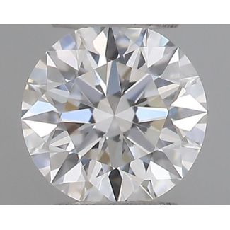 0.2 Carat Round E VVS2 EX GIA Natural Diamond