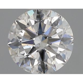 0.7 Carat Round G SI2 EX GIA Natural Diamond