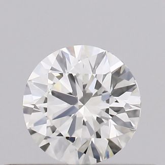 0.26 Carat Round H IF EX GIA Natural Diamond