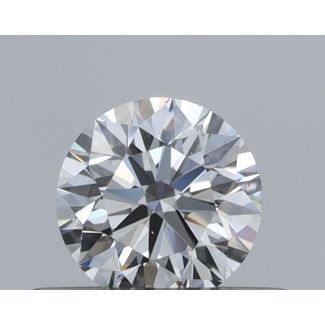 0.4 Carat Round D VS1 EX VG GIA Natural Diamond