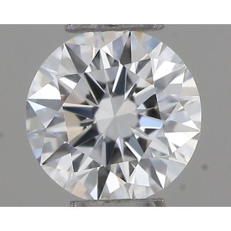 0.21 Carat Round G VVS1 EX GIA Natural Diamond