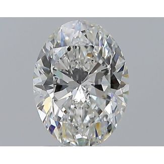 1.3 Carat Oval G SI1 - EX GIA Natural Diamond