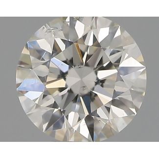 0.30 Carat Round H SI2 EX IGI Natural Diamond