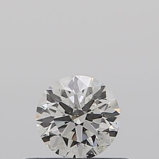 0.31 Carat Round I SI2 EX GIA Natural Diamond