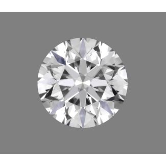 0.18 Carat Round E SI1 VG NONE Natural Diamond