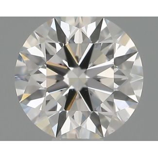 0.33 Carat Round G VS1 EX GIA Natural Diamond