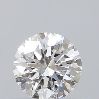 0.35 Carat Round E VVS2 EX GIA Natural Diamond