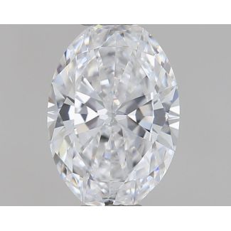 0.40 Carat Oval D VS2 - EX VG GIA Natural Diamond