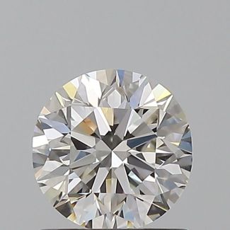 1.0 Carat Round H VVS2 EX VG GIA Natural Diamond