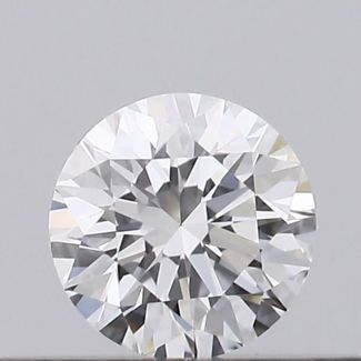 0.2 Carat Round F VS1 EX GIA Natural Diamond