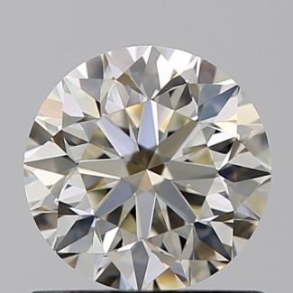 0.82 Carat Round K VS1 VG EX GIA Natural Diamond