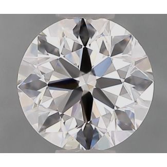 0.80 Carat Round F VS1 EX GIA Natural Diamond