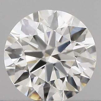 0.4 Carat Round G VVS1 EX VG GIA Natural Diamond