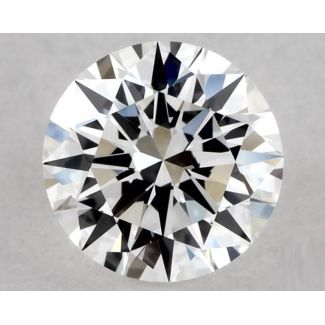 0.4 Carat Round E VVS1 EX GIA Natural Diamond