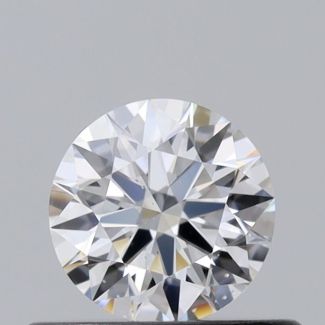 0.36 Carat Round D VS2 EX GIA Natural Diamond