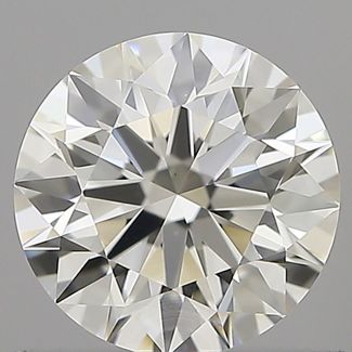 0.71 Carat Round H VS1 EX IGI Natural Diamond