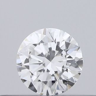 0.18 Carat Round D VS2 EX GIA Natural Diamond